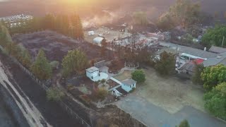 California Wildfire Update Fires burn in Sacramento Sonoma and Los Angeles counties [upl. by Melloney]