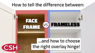 How to choose the right overlay hinge for your cabinets [upl. by Alvarez558]