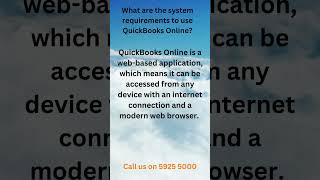 What are the system requirements to use QuickBooks Online accountingsoftware [upl. by Lesirg959]