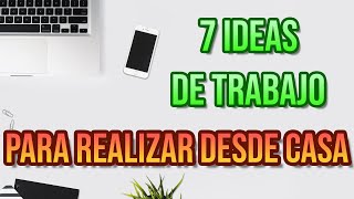 Mira estos 7 Trabajos para Realizar DESDE CASA [upl. by Eitirahc]