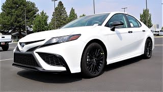 2022 Toyota Camry Nightshade Hybrid Is This The Camry To Get [upl. by Esertap714]