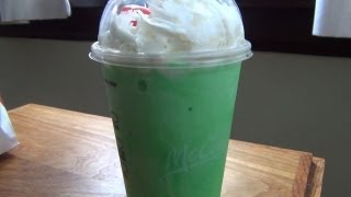 McDonalds Shamrock Shake [upl. by Eidok]