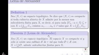 Teorema de Tychonoffprimera parte [upl. by Sel798]