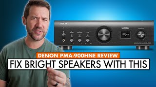 NEW Amplifier with VINTAGE SOUND DENON PMA900HNE REVIEW [upl. by Ewold]