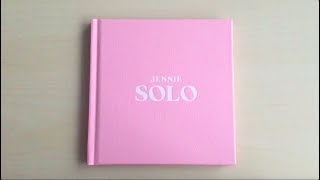 ♡Unboxing Jennie 제니 1st Single Album Photobook SOLO 솔로♡ [upl. by Isadora]