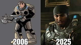 Evolution of Gears of War videogames 20062025 Updated [upl. by Sellma]