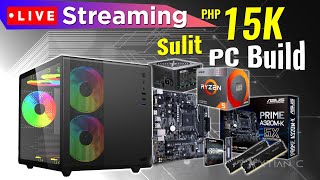 LIVE Streaming PinakaSulit na ₱15K PC Build 2024 Ryzen 5600G  Q amp A [upl. by Calvinna]