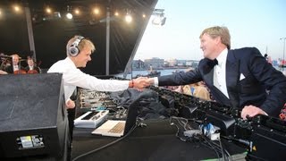 Armin van Buuren amp The Royal Concertgebouw Orchestra perform for new Dutch king WillemAlexander [upl. by Naugal]