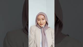 Hijab Tutorial  styling with me 2021  Bawal  earrings tips [upl. by Lhok]