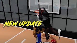 So Roblox BASKETBALL GAME  HOOP CITY Finally Just Dropped A NEW CRAZY UPDATE [upl. by Laryssa]