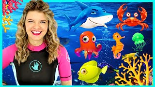 Sea Animals for Kids  Sea Creatures for Kids  Learn Sea Animals for Children with Speedie DiDi [upl. by Leblanc]