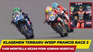 KLASEMEN TERBARU WSSP SETELAH RACE 2 DI PRANCIS MAGNY COURS 2024 RACE 2 WSSP PRANCIS [upl. by Acinoda298]