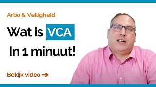 WAT IS VCA IN 1 MINUUT [upl. by Ahsaelat]