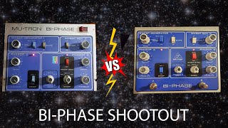 Original Mu Tron BiPhase vs Behringer BiPhase Behringer DualPhase [upl. by Sheila]