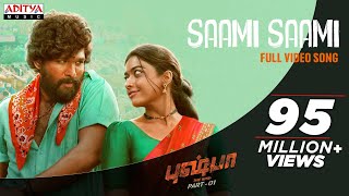 Saami Saami Tamil Full Video Song  Pushpa Songs  Allu Arjun Rashmika  DSP  Sukumar [upl. by Kev]