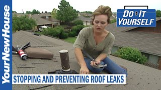 Roof Repairs  Stop and Prevent Leaky Shingles and Vents  Do It Yourself [upl. by Goodrow]