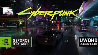 quotNova LUT during nighttime 🌃quot  Ultrawide  HD Reworked  Pathtracing 🎮 Cyberpunk 2077 [upl. by Drofnil]