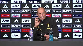 JUVE  NAPOLI  Allegri quotrispondere agli attacchi di De Laurentiisquot Conferenza Stampa [upl. by Iahc]