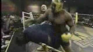 Bob Sapp vs William Refridgerator Perry Boxing [upl. by Nothsa479]