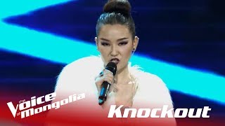 Buyangerel  quotBelieverquot  The Knock Out  The Voice of Mongolia 2018 [upl. by Aeslehc]