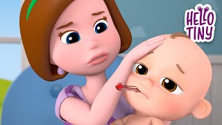 Baby Got Sick  Sick Song  Kids Songs amp Nursery Rhymes [upl. by Durtschi]