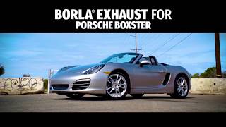 Borla Exhaust for 20132016 Porsche 981 Cayman amp Boxster Exhaust System Sounds [upl. by Coltin]