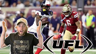 HE TURNED UP Houston Roughnecks vs Michigan Panthers  UFL REACTION uflfootball football xfl [upl. by Avron]