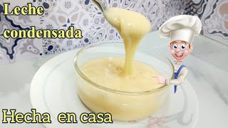 LECHE CONDENSADA CASERA en 10 minutos🤤😋 SÚPER FÁCIL [upl. by Nalyad]