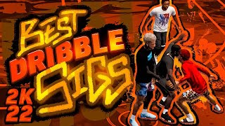 BEST DRIBBLE MOVES AND SIGS IN NBA2K22 CURRENT AND NEXT GEN BECOME A DRIBBLE GOD IN 30 MINUTES [upl. by Scoville]