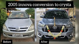 2005 innova conversion to innova crysta [upl. by Rolland]