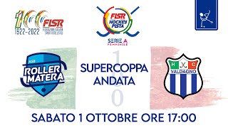 Supercoppa Italiana Femminile  Andata  Decom Roller Matera x HC Valdagno [upl. by Eilagam]