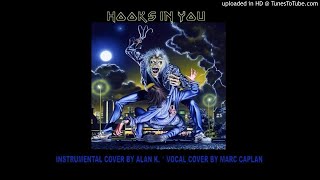 IRON MAIDEN  HOOKS IN YOU  COVER No Prayer for The Dying [upl. by Darcee]