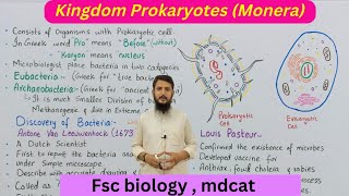 kingdom prokaryotae  discovery of bacteria  class 11  Lec 01 visiblescience22 [upl. by Avika]