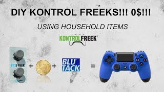 HOW TO MAKE YOUR OWN KONTROL FREEKS USING HOUSEHOLD ITEMS [upl. by Monetta]