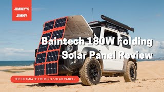 The Ultimate Compact Solar Panel  Baintech 180W Solar Blanket Review [upl. by Tryck440]