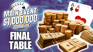 180K for 1st 1251460 Main Event Final Table  TCH LIVE Dallas [upl. by Adnylem]