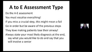 UKFPO Clinical Assessment Exam  Acute Scenarios [upl. by Nairod580]