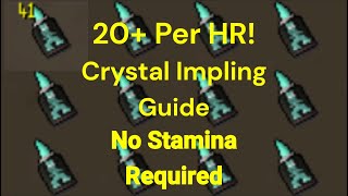 OSRS Crystal Impling Guide 20 Per Hour 2024 [upl. by Osugi]