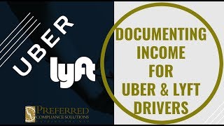 UBER  LYFT  How To Document Income In An LIHTC Community [upl. by Alehtse]