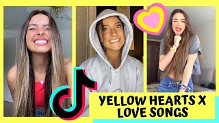 Tik Tok Charli D’Amelio  Addison Rae  YELLOW HEARTS [upl. by Lune703]