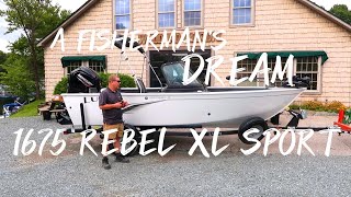 A Fishermans Dream Onboard the Lund 1675 Rebel XL Sport  Woodard Marine [upl. by Acinoev]