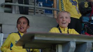 Brøndby Juniorrapportere kommenterer Derby på Brøndby Stadion [upl. by Neil]