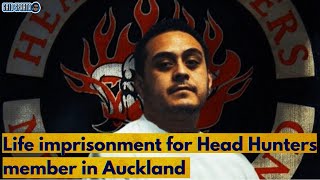 Life imprisonment for patched Head Hunters member in Auckland [upl. by Stalk]