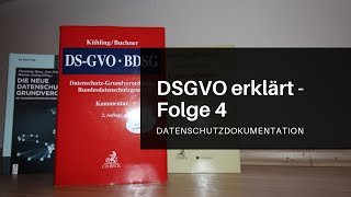 DSGVO erklärt  Folge 4 Das Verzeichnis der Verarbeitungstätigkeiten [upl. by Marci]