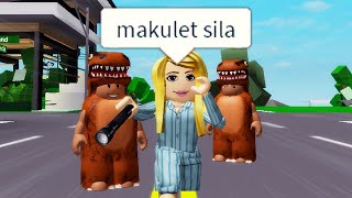 ALAGA KONG DINOSAURS NAKATAKAS  Brookhaven RP  Roblox [upl. by Llib]