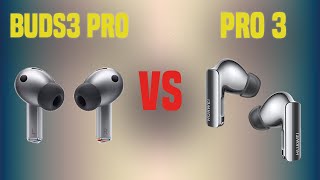 Samsung Galaxy Buds3 Pro vs Huawei FreeBuds Pro 3 [upl. by Lynett558]