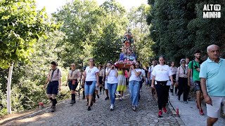 Romaria à Senhora do Faro juntou milhares de fiéis  Altominho TV [upl. by Eiggam]