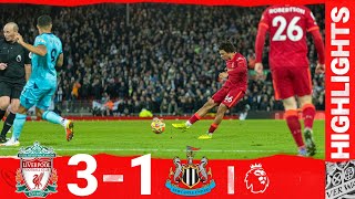 Highlights Liverpool 31 Newcastle Utd  Trent seals it with a screamer [upl. by Millie]