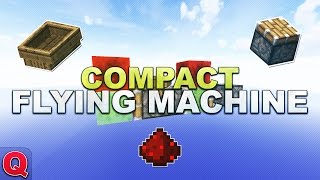 Minecraft  Compact Flying Maschine  Flugmaschine  Quick Tutorial 189 [upl. by Teufert655]