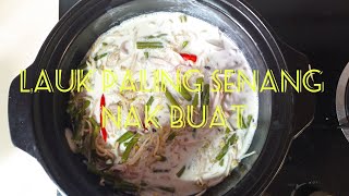 Cara Memasak Lauk Sayur Lemak Kacang Panjang Dengan Sempurna [upl. by Dielle]